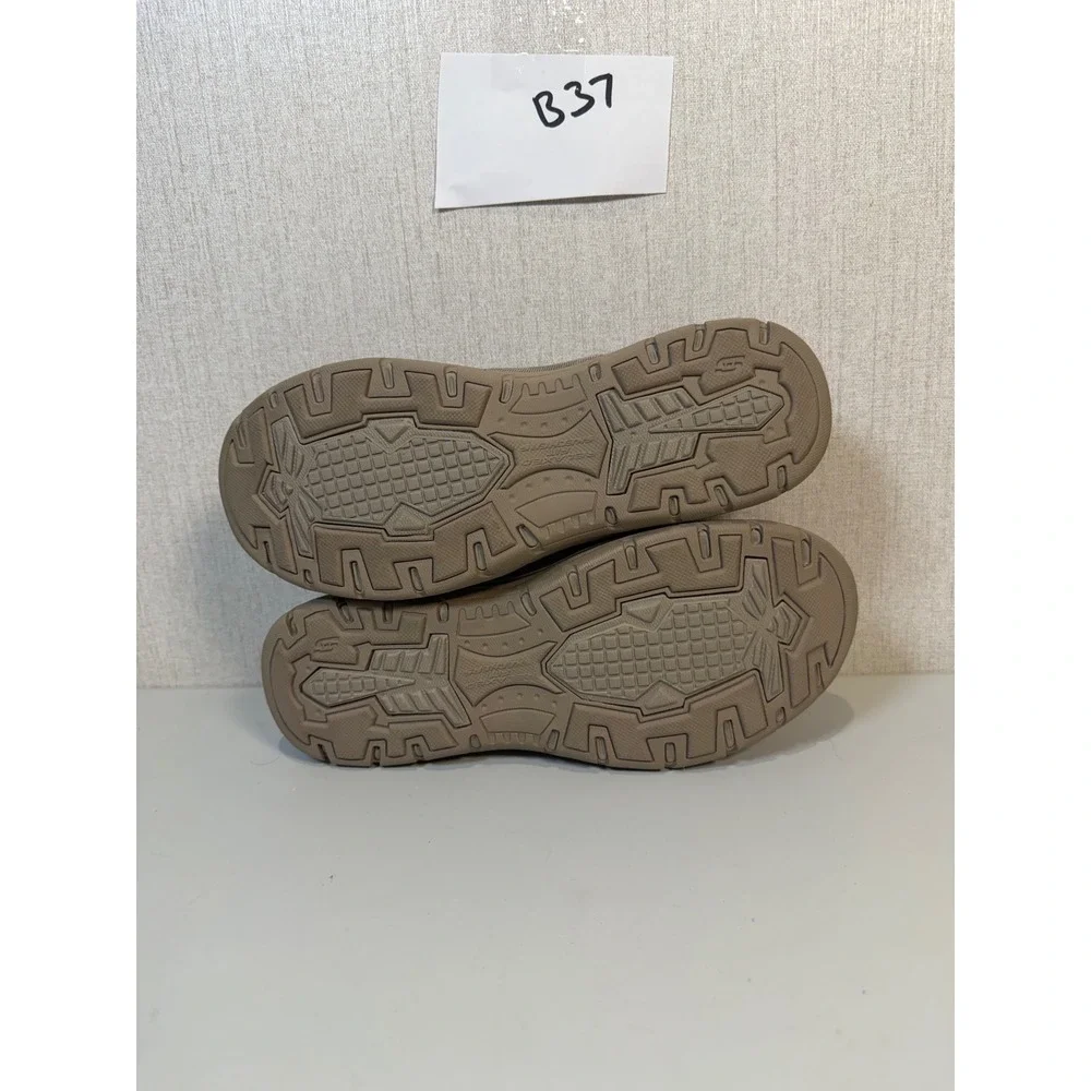 Skechers Avillo Relaxed Fit Memory Foam Loafer Shoes Khaki 64109 Men 9.5